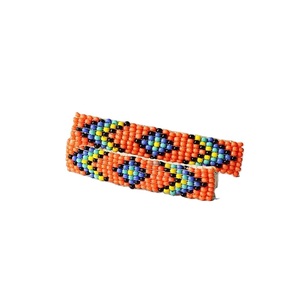 Stylish Seed Beads Embroidery <b>Barrette</b> <b>Hair</b> Clip Accessories Vintage Style Handmade Seed Beads Embroidered <b>Hair</b> <b>Barrette</b> - Product Image 1