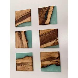 <b>Non</b> <b>Slip</b> Wood Drink Coasters for Kids <b>Non</b>-<b>Slip</b> Soft <b>Rubber</b> PVC Table Coasters for Housewarming Kitchen Drink Coasters Table <b>Mat</b> - Product Image 4