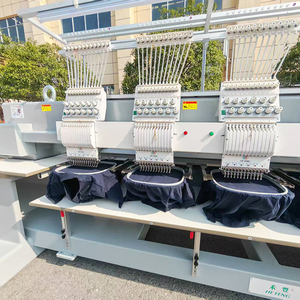 Machine à broder industrielle numérique à 6 têtes pour casquettes tubulaires - Product Image 6