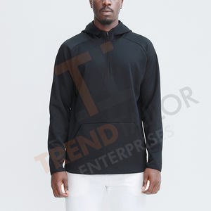 Sudadera con Capucha Gruesa para Hombre, Sudadera Deportiva con Cierre de Alta Calidad, Sudadera de Felpa con Logotipo Personalizado - Product Image 1