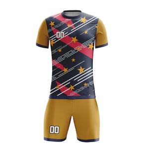 Uniforme de football d'usine en gros, maillot de football, uniforme de football, t-shirt personnalisé, ensemble pas cher, maillot de football pour homme - Product Image 1