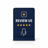 Support NFC en acrylique personnalisé avec impression UV, programmable 13,56 MHz, affichage tactile