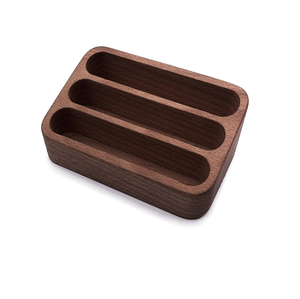 Wooden Card Holder Personalized Logo Thin Wood for <b>Men</b> Multi-function Credit Card with <b>Sale</b> - Product Image 1