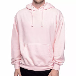 Vente à chaud solide casual sweats à capuche pour hommes pull plaine Logo personnalisé cordon à capuche classique couleur claire sweats à capuche en meilleure vente - Product Image 6
