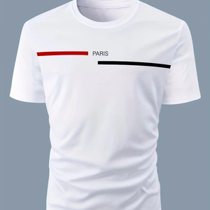 เสื้อยืดผู้ชายเสื้อ2025พิมพ์โลโก้ตามสั่งจากปากีสถาน - Product Image 1