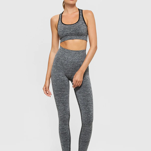 Sujetador deportivo de color sólido para mujer, Sujetador deportivo sin costuras de alto soporte, Sujetador deportivo de fabricante superior para gimnasio - Product Image 3