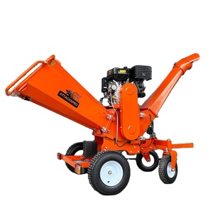 Top demanded New Wood <b>Chipper</b> <b>Shredder</b> Mulcher 13.8HP Heavy Duty Gas Powered - Product Image 1