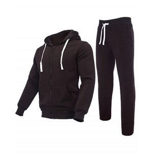 Vente en gros de survêtements d'hiver personnalisés 2026 |   Tenue unisexe doublée en polaire épaisse |   Vêtements décontractés |   Conception de haute qualité - Product Image 6