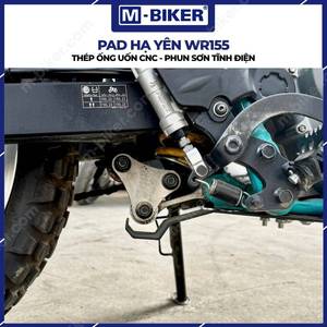 WR155 M-BIKER แผ่นรองพนักพิงหลังมอเตอร์ไซค์แบบเหล็กสำหรับเปลี่ยนมอเตอร์ไซค์แบบสตรีท - Product Image 2