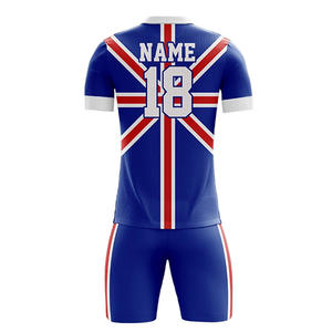 Uniformes de fútbol para niños, uniformes de fútbol personalizados, uniforme de fútbol ligero para partidos de verano - Product Image 6