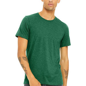 Bella แคนวาสผู้ชายเสื้อยืดคอกลมแขนสั้นพอดีตัวระบายอากาศ - Product Image 1