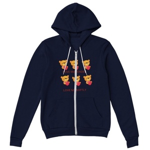 Sudaderas con capucha de lana de algodón de alta calidad Poliéster Tallas grandes Streetwear Sudaderas con capucha de lana Sólido Wear Basics, mezcla de algodón - Product Image 4