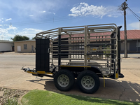 Remolque para Ganado de Uso Pesado, Venta Directa de Fábrica, Remolque Agrícola para Transporte de Animales, Remolque para Granja para Transporte de Ganado