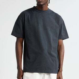 Custom Men's Tshirts Blank 100%cotton Crew Neck Heavyweight T <b>Shirts</b> High Quality Oversized Streetwear Tshirts for Men With logo - Product Image 1