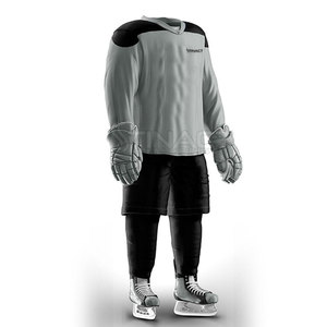 Camiseta de Hockey sobre Hielo Transpirable para Hombre, Uniforme de Hockey sobre Hielo, Material 100% Poliéster, 2026, en Venta - Product Image 2