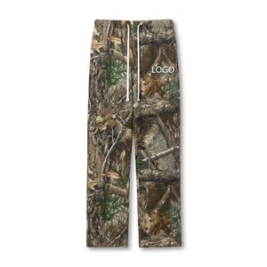 Ventes en gros de survêtements en molleton d'hiver camouflage arboricole de haute qualité avec logo personnalisé, respirant en coton pour hommes et femmes - Product Image 4