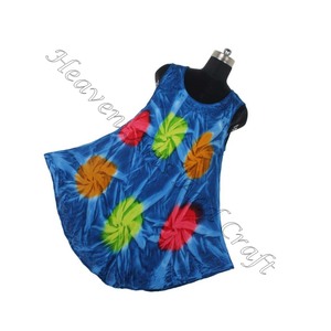 Nouvel arrivage de robe de plage rayonne tie dye style bohème vêtements tie dye longs maxi vêtements tie dye longs maxi faits à la main - Product Image 3