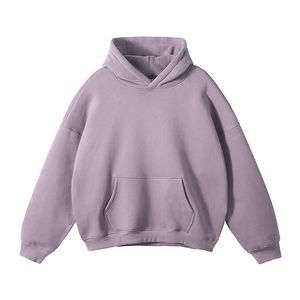 Sudadera con Capucha Oversize de Secado Rápido, 100% Algodón, Estilo Urbano para Mujer, Hombros Caídos, Impresión de Logotipo Personalizado Disponible - Product Image 2