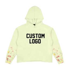 Sweat à capuche en gros personnalisé pour hommes, manches longues, bleu, lourd, 100% coton, imperméable, écologique, de haute qualité - Product Image 4