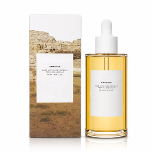Madagascar Centella Soothing Ampoule Moisturizing <b>Serum</b> for Skin Barrier Care Plant Based <b>Face</b> Essence 100ml Bottle - Product Image 1