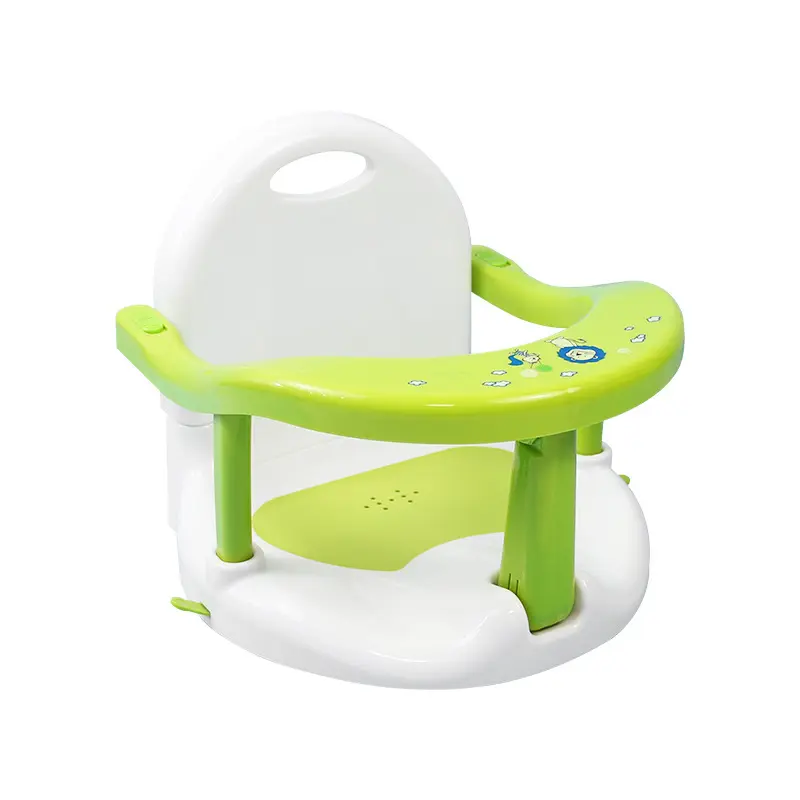접이식 미끄럼 방지 안전 아기 욕조 시트 6-24유아 아기 목욕 벤치 환경 어린이 욕조 의자 유아 샤워 시트 oem