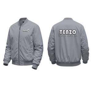 Chaqueta Bomber de Poliéster con Diseño Moderno, Transpirable, Resistente al Viento, Colores Personalizables, Opción de Logotipo Frontal, OEM ODM - Product Image 1