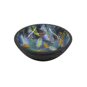 Cuenco para servir con forma de madera hecho a mano, el más vendido, ecológico, personalizado para el hogar, hoteles, mesa con acabado Natural, servicio de comida - Product Image 3