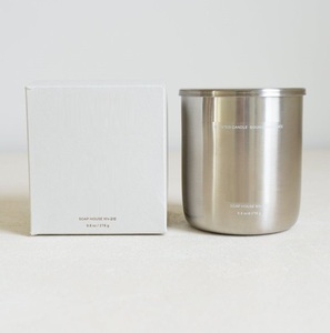 Portavelas de acero inoxidable personalizado de alta calidad disponible tarro de vela redondo portavelas de Metal y linterna cera de soja para Navidad - Product Image 1