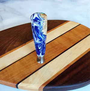 Abrebotellas de resina y madera, barman de mano resistente, regalo grabado para Barra de boda o usado - Product Image 4