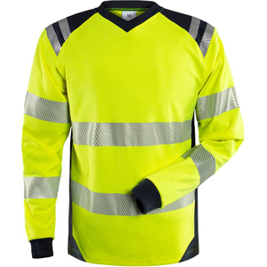 Camiseta Polo de Manga Larga Personalizada, 100% Poliéster, Reflectante, de Alta Visibilidad, Ropa de Seguridad Reflectante - Product Image 4