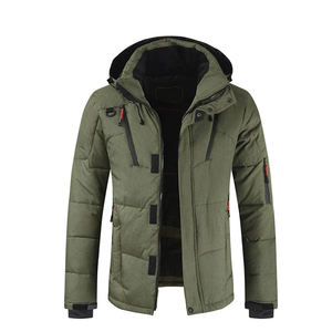 แจ็กเก็ตทรงพองมีฮู้ดสำหรับผู้ชายเสื้อผ้าสำหรับฤดูหนาว - Product Image 5
