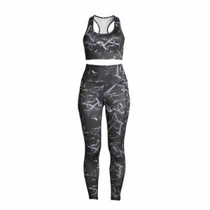 Leggings de yoga pour femmes, uniformes imprimés, style personnalisé OEM, vierge - Product Image 3