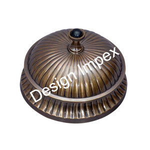 Decorative Table Bell Best Selling Metal Tabletop And Desktop Bells Portable Rust Finished Metal Bells Reasonable Prices - Product Image 6