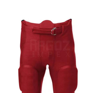 กางเกงขาสั้นอเมริกันฟุตบอลแบบกำหนดเองชุดกีฬาระบายอากาศได้ดีขนาดพลัสไซส์ - Product Image 5