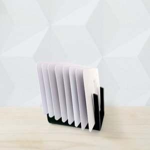 Top Selling Stylish Modern Card <b>Stand</b> Unique Design Iron Wire Metal Tabletop Black Color Wedding <b>Photos</b> Display Advertising - Product Image 3