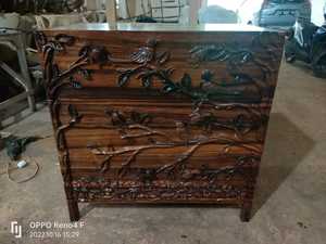 Offre Spéciale Antique Moderne Classique Macassar Amara Ébène Tiroir Armoire Conception Personnalisée pour Salle À Manger Salon Nouveaux Meubles De Maison - Product Image 6