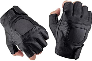Guantes de Ciclismo de dedo corto de diseño personalizado Gel acolchado para ciclismo de carretera al aire libre Cuero Premium con embalaje personalizado PK - Product Image 3