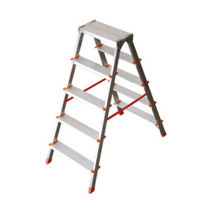Scala en aluminium à double rampe 5 marches - Product Image 1