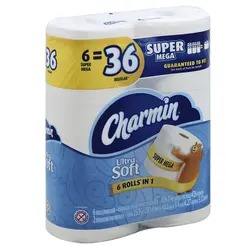Charmin-Papier hygiénique ultra doux, 24 méga rouleaux = 96 rouleaux réguliers - Product Image 6