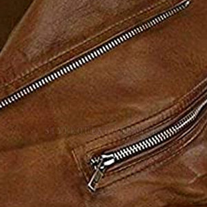 เสื้อแจ็คเก็ตมอเตอร์ไซค์หนังบุรุษแบบสั่งทำพิเศษสำหรับฤดูหนาว สวมใส่สบาย กันน้ำ แห้งเร็ว กันลม พร้อมโลโก้สั่งทำพิเศษ - Product Image 4