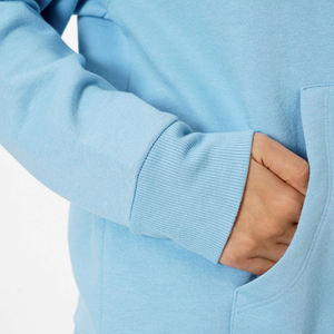 Sudadera con Capucha Personalizada de Gran Tamaño, Corta, de Felpa de Algodón, con Logotipo Frontal, para Mujer, Servicio OEM - Product Image 5