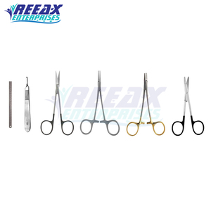 Kit d'instruments de chirurgie plastique pour abdominoplastie REEAX ENTERPRISES, en acier inoxydable, outils chirurgicaux manuels, certifiés CE - Product Image 2