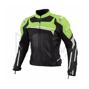 Chaqueta de Motocicleta para Hombre, Nueva, de la Mejor Calidad, Impermeable, Material Cordura, Transpirable, Negra, Textil - Product Image 4