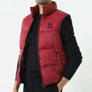 Chaleco Acolchado de Invierno para Hombre al Mejor Precio al por Mayor, Transpirable, de Poliéster/Algodón, Teñido Liso, Color Personalizado, Alta Calidad - Product Image 5