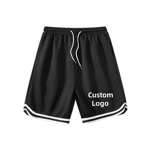 Pantalones Cortos Deportivos con Logotipo Personalizado, Secado Rápido, Transpirables, Corte Holgado, 100% Poliéster, Ropa Deportiva Informal para Entrenamiento y Uso Diario - Product Image 3