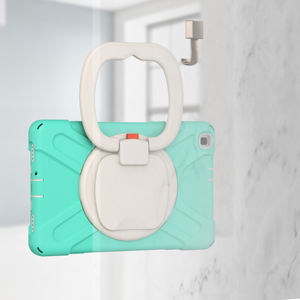 Armure robuste robuste de protection Portable Design Antichoc Rotatif Béquille Tablette Étui De Protection pour Samsung Galaxy ipad - Product Image 1