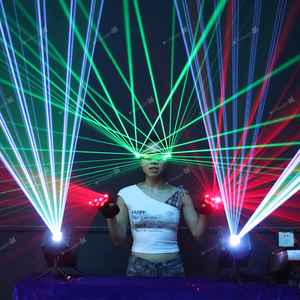 Red Green &amp; RGB Laser Gloves for Bars, KTV Nightclubs, and Live Stage Performances - Product Image 6