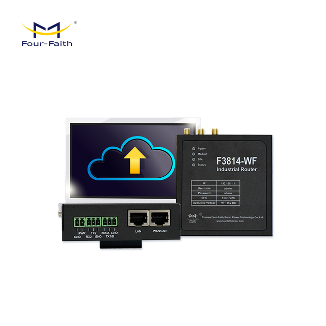 Four-Faith Industrial-Grade 4G LTE Router for IoT and SCADA Systems