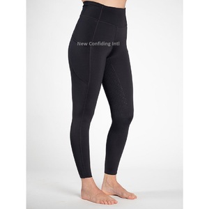 Culotte d'équitation à la mode Leggings de cheval à la mode OEM vêtements équestres élégants collants d'équitation personnalisés avec poches de téléphone pratiques - Product Image 4