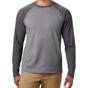 High Quality <b>Men</b> Polyester/Cotton <b>Raglan</b> Sleeves Muscle Fit <b>T</b> <b>Shirts</b> for Sale <b>Men</b> Blank <b>Raglan</b> <b>T</b>-<b>shirt</b> - Product Image 3